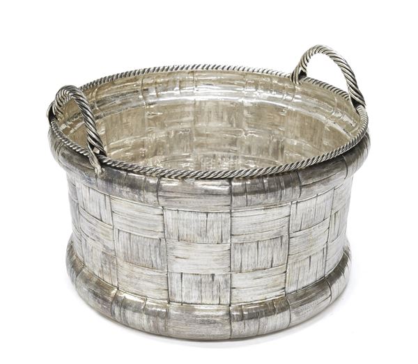 CESTA IN ARGENTO, PUNZONE MILANO 1944/1968