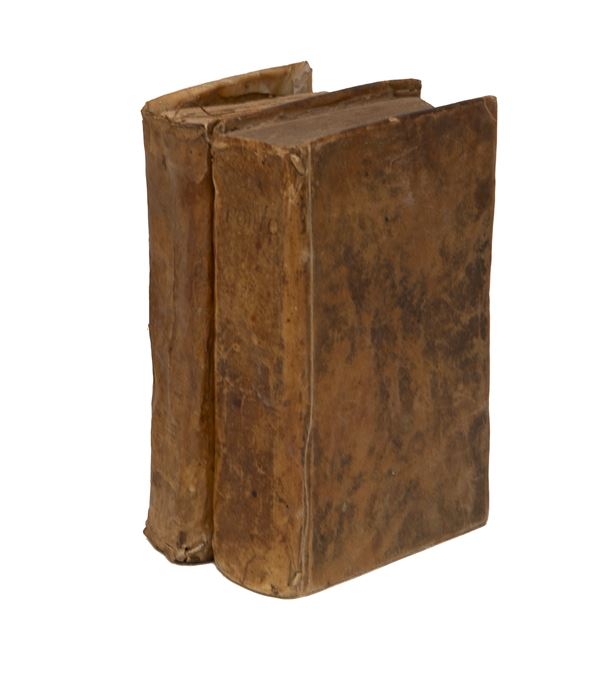 DUE VOLUMI LETTERATURA VARIA ANTICA