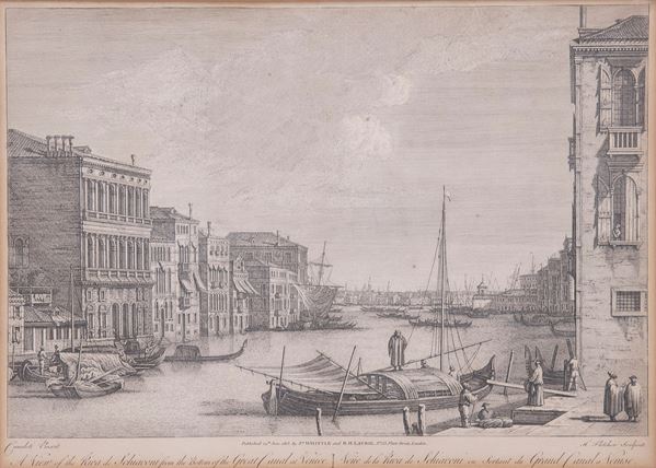 TRE STAMPE VEDUTE DI VENEZIA