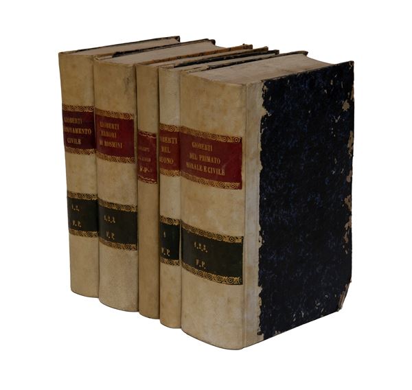 CINQUE VOLUMI LETTERATURA OTTOCENTESCA