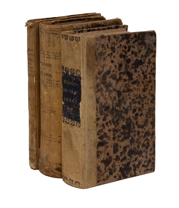 TRE VOLUMETTI LETTERATURA VARIA