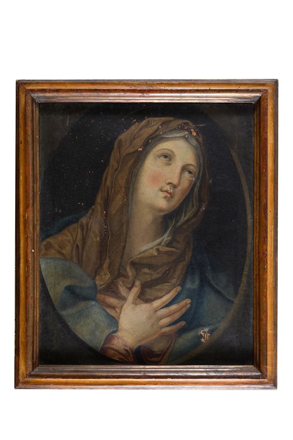 DIPINTO VERGINE DI PITTORE EMILIANO