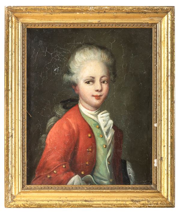 RITRATTO DI GIOVANE ARISTOCRATICO, XVIII SECOLO