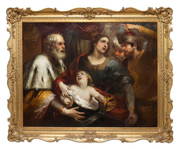 DIPINTO PITTORE GENOVESE DEL XVII SECOLO