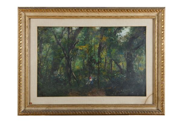 DIPINTO BOSCO DI FRANCESCO CAPUANO