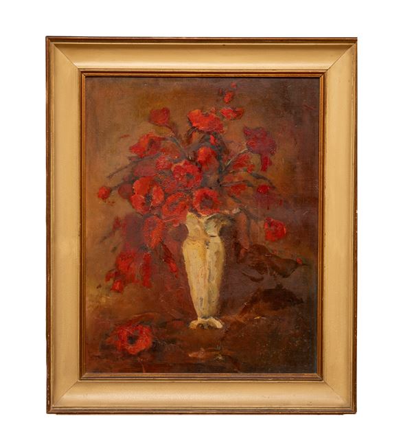 DIPINTO VASO DI FIORI