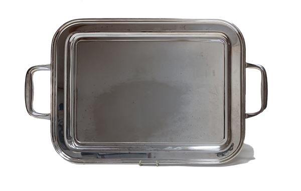 VASSOIO IN SILVERPLATED, XX SECOLO