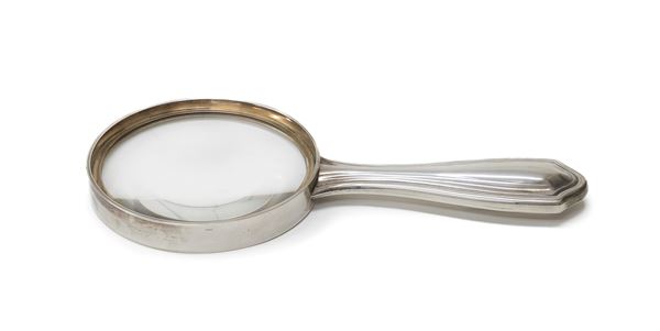LENTE D'INGRANDIMENTO IN ARGENTO FIRENZE POST 1968