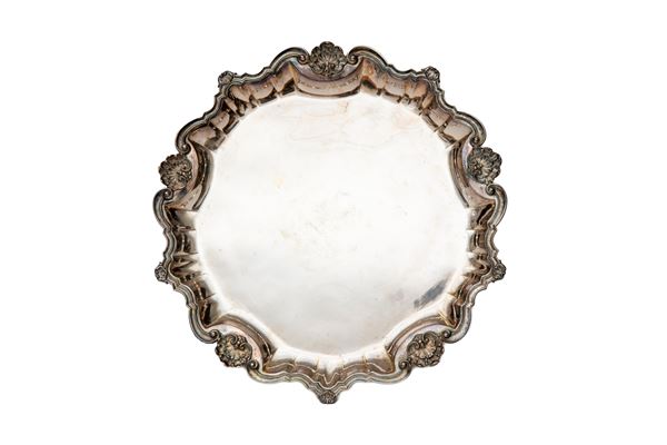 PIATTO IN ARGENTO, PUNZONE MILANO 1935/1945