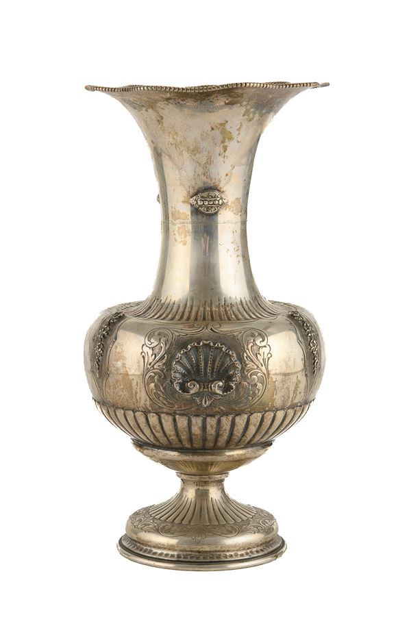 VASO IN ARGENTO, PUNZONE PALERMO 1944/1968