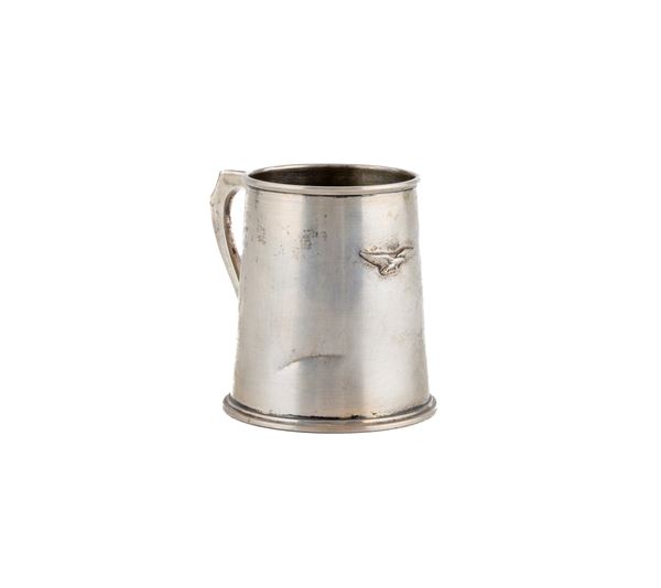 BICCHIERE IN ARGENTO, FINE XIX SECOLO