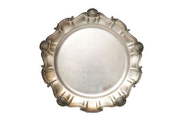 PIATTO IN ARGENTO, PUNZONE MILANO 1935/1945