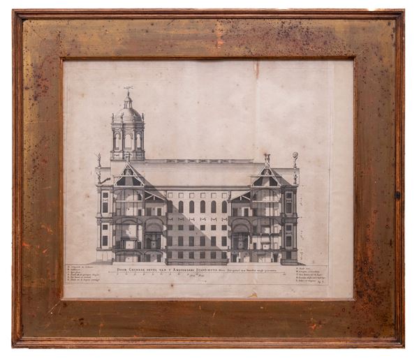 INCISIONE PROGETTO DI BASILICA