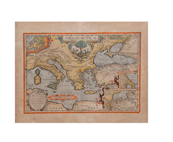 CARTA GEOGRAFICA ARGONAUTICA