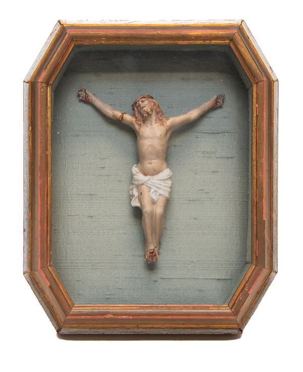 PICCOLO CRISTO LIGNEO, XVIII SECOLO  - Asta ASTA 290 - ASTA DI ARTE ANTICA E PREZIOSI - Casa d'Aste Babuino