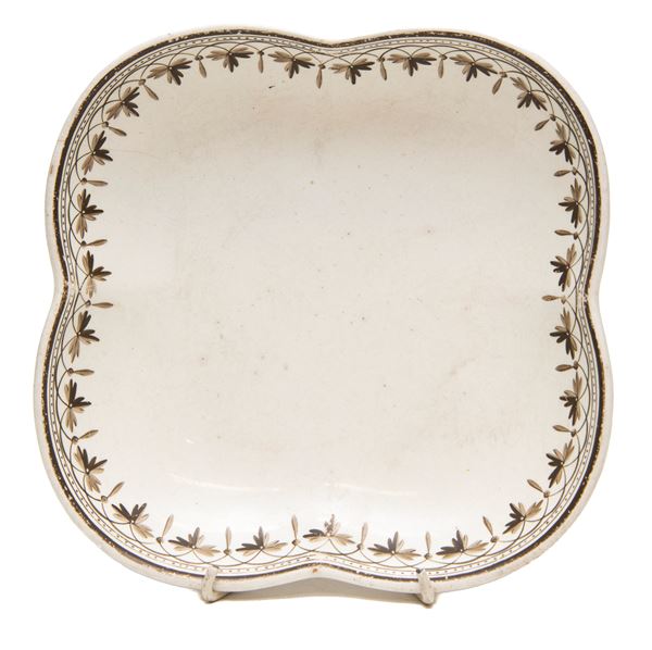 VASCHETTA IN TERRAGLIA, WEDGWOOD XIX SECOLO  - Asta ASTA 290 - ASTA DI ARTE ANTICA E PREZIOSI - Casa d'Aste Babuino