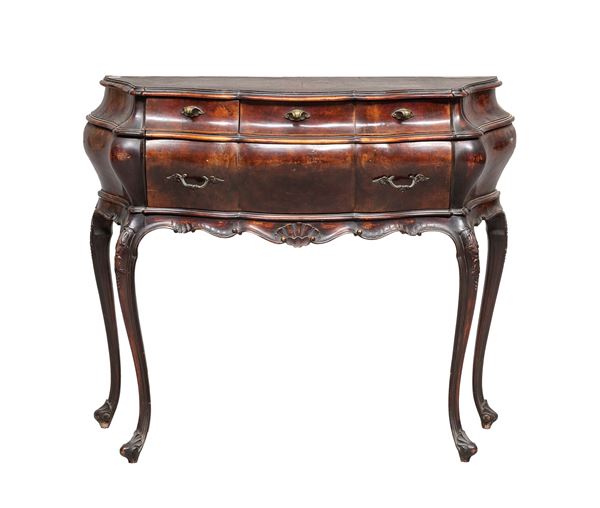COMMODE IN TUJA, STILE VENEZIANO INIZI XX SECOLO  - Asta ASTA 290 - ASTA DI ARTE ANTICA E PREZIOSI - Casa d'Aste Babuino