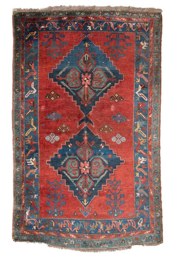 TAPPETO ANATOLICO PERGAMO  - Asta ASTA 290 - ASTA DI ARTE ANTICA E PREZIOSI - Casa d'Aste Babuino