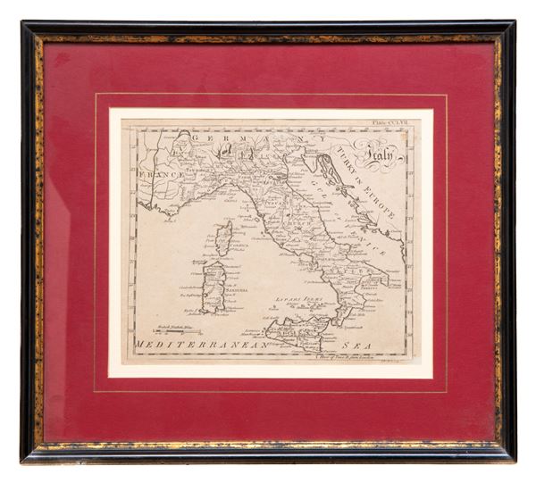 INCISIONE ITALIA GEOGRAFICA  - Asta ASTA 290 - ASTA DI ARTE ANTICA E PREZIOSI - Casa d'Aste Babuino