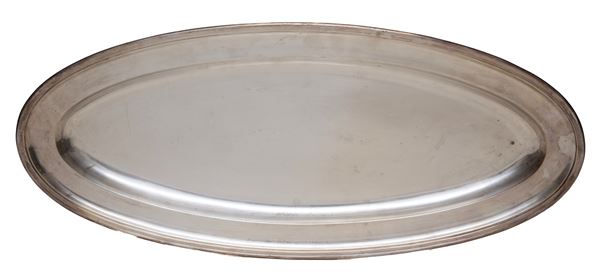 PESCIERA IN METALLO ARGENTATO, GERMANIA XX SECOLO  - Asta ASTA 290 - ASTA DI ARTE ANTICA E PREZIOSI - Casa d'Aste Babuino