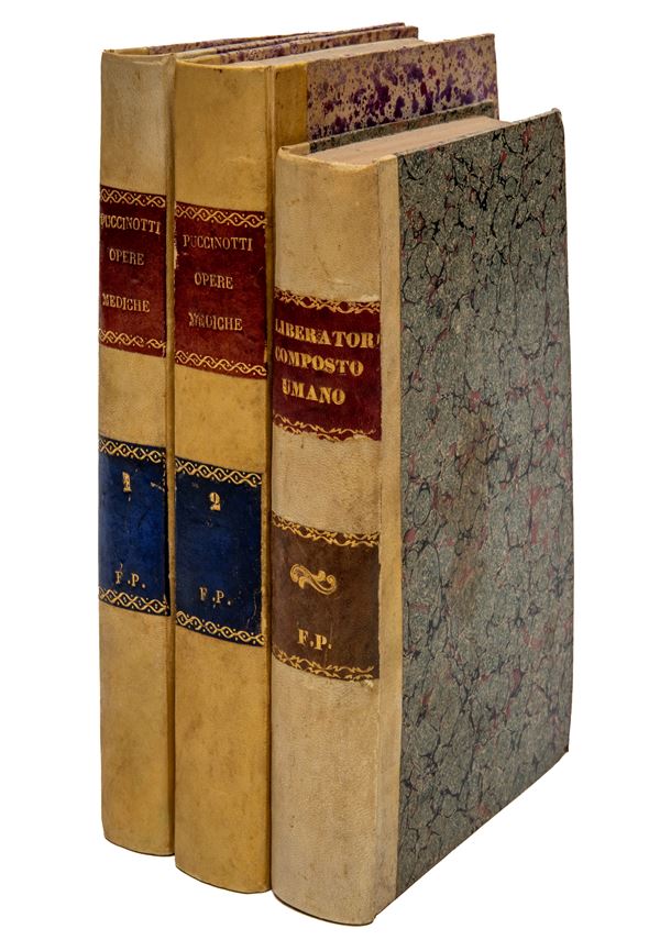 TRE VOLUMI MEDICINA
