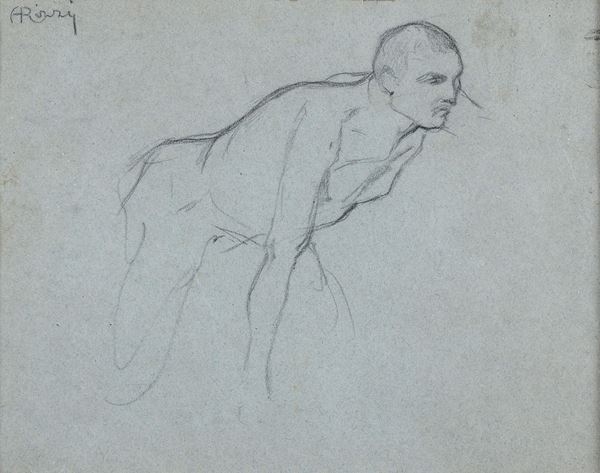 STUDIO PER NUDO DI ANTONIO RIZZI