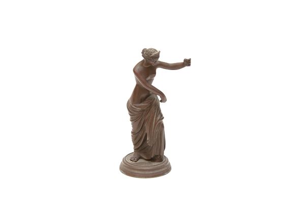 PICCOLA SCULTURA IN BRONZO, XIX SECOLO