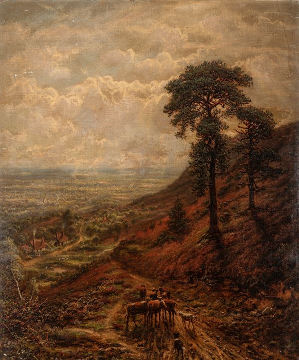 DIPINTO PAESAGGIO, XIX SECOLO