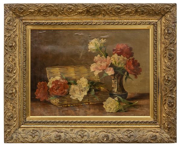 DIPINTO ROSE DI GIOVANNI GUARLOTTI