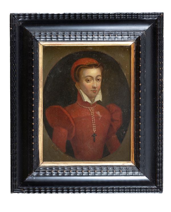 DIPINTO AUTORITRATTO DI LUCIA ANGUISSOLA