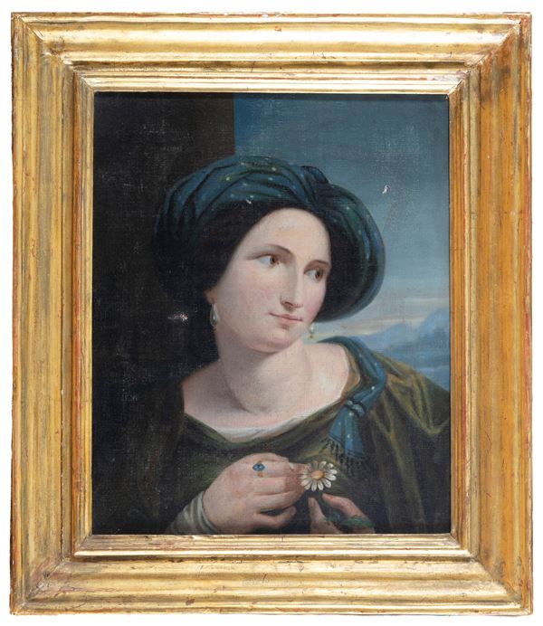 DIPINTO SIBILLA DI PITTORE ROMANO