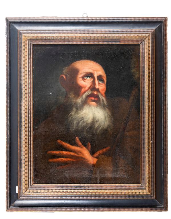 DIPINTO SANTO DI PITTORE EMILIANO DEL SEICENTO