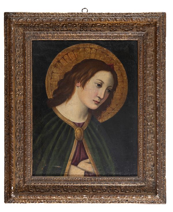 DIPINTO ANGELO ANNUNCIANTE DELLA BOTTEGA DI CRISTOFANO ALLORI