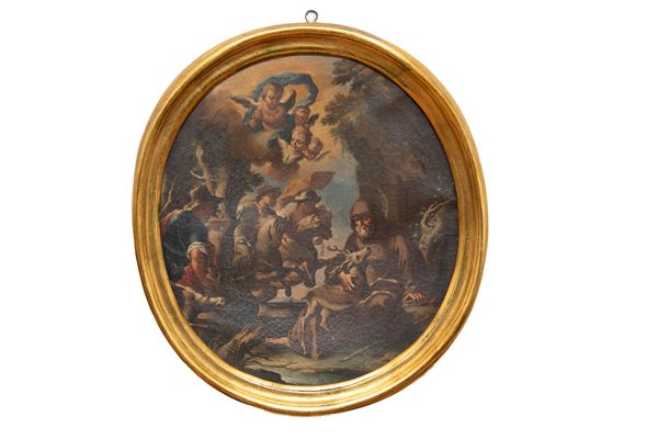 DIPINTO SAN FRANCESCO DI PAOLA DI DOMENICO GUARINO