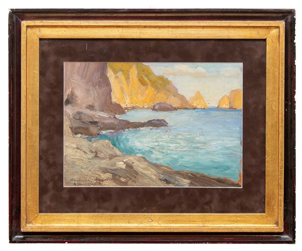 DIPINTO CAPRI DI ANTONINO CALCAGNADORO