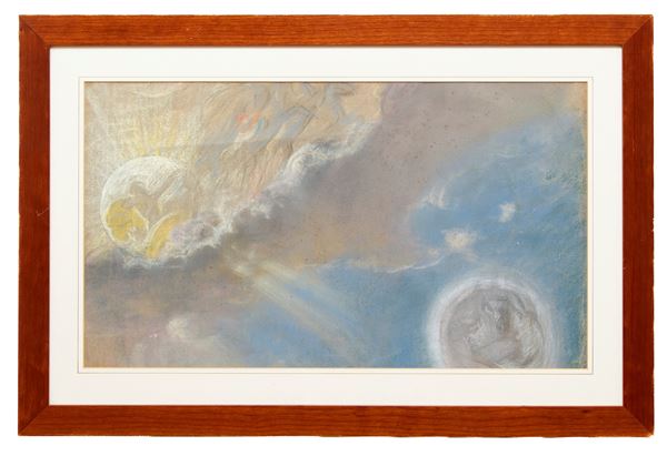 PASTELLO,PLANETARIA ATTRIBUITO A EDOARDO GIOIA