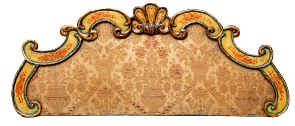 SPALLIERA DI LETTO MATRIMONIALE, VENEZIA XVIII SECOLO