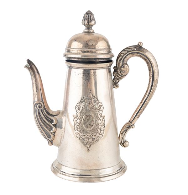 CAFFETTIERA IN ARGENTO, PUNZONE PADOVA 1944/1968