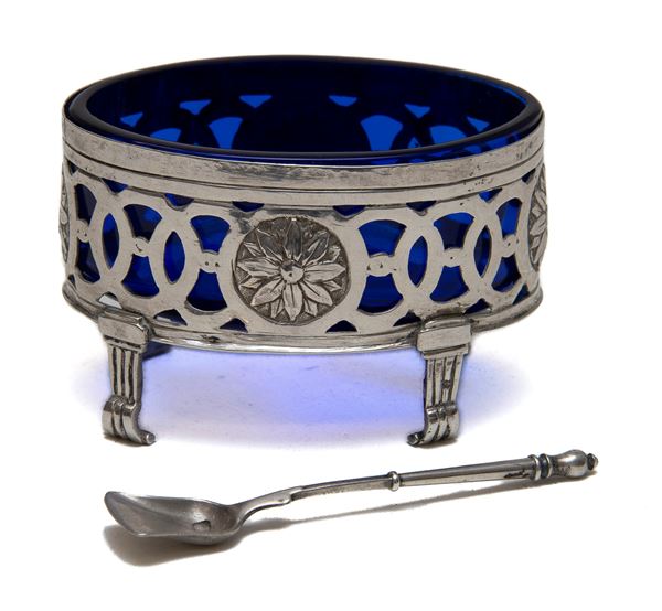 SALIERINA IN ARGENTO, CITTÁ DI STRASBURGO 1820/1830