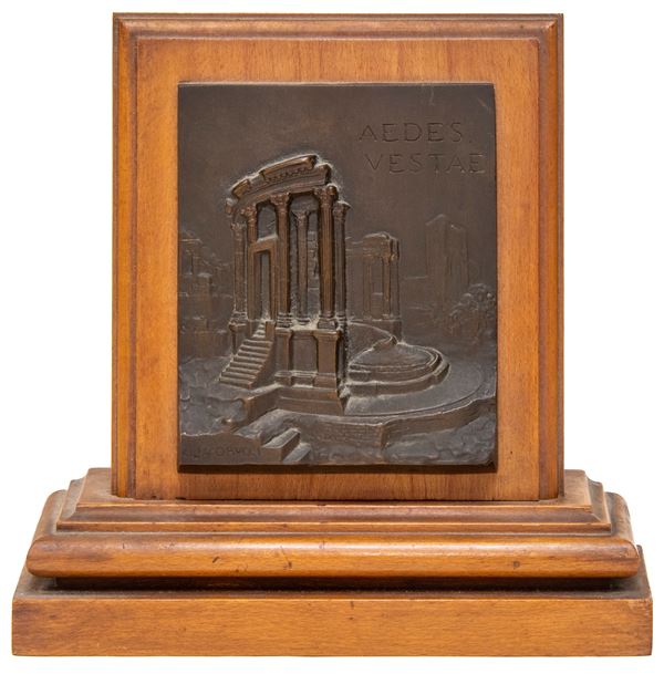BASSORILIEVO IN BRONZO DEL NOVECENTO