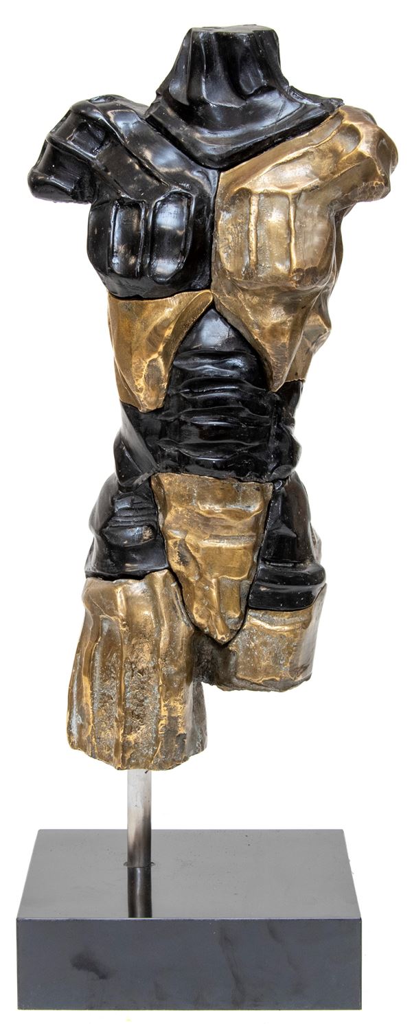 SCULTURA IN RESINA A CERA PERSA DI ENRICO MANERA
