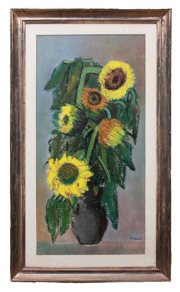 DIPINTO GIRASOLI DI GIUSEPPE SUCCI
