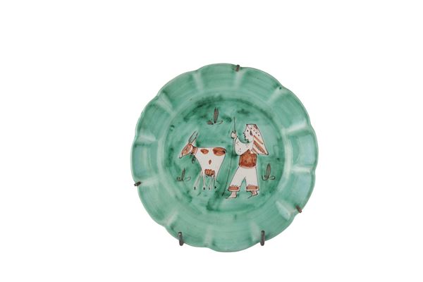 PIATTO IN CERAMICA, C.A.S. VIETRI ANNI '60