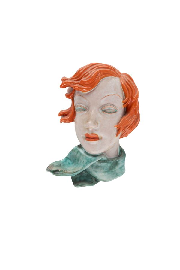 SCULTURA IN CERAMICA, GOLDSCHEIDER GERMANIA ANNI '30