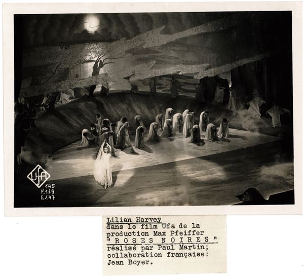 SETTE FOTOGRAFIE DI SCENA CINEMA FRANCESE, 1936