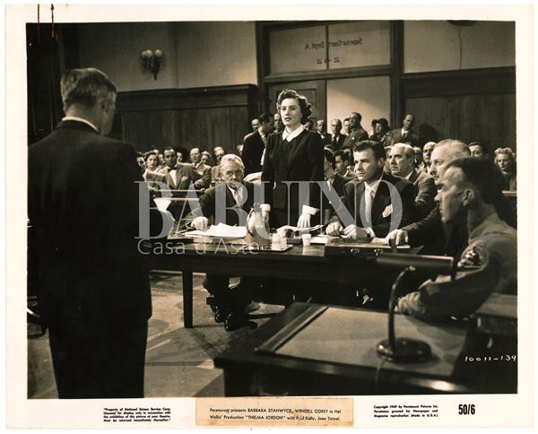 QUATTRO FOTOGRAFIE DI SCENA CINEMA AMERICANO, 1950