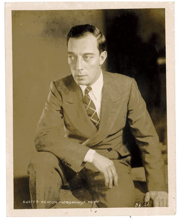 FOTOGRAFIA RAFFIGURANTE BUSTER KEATON