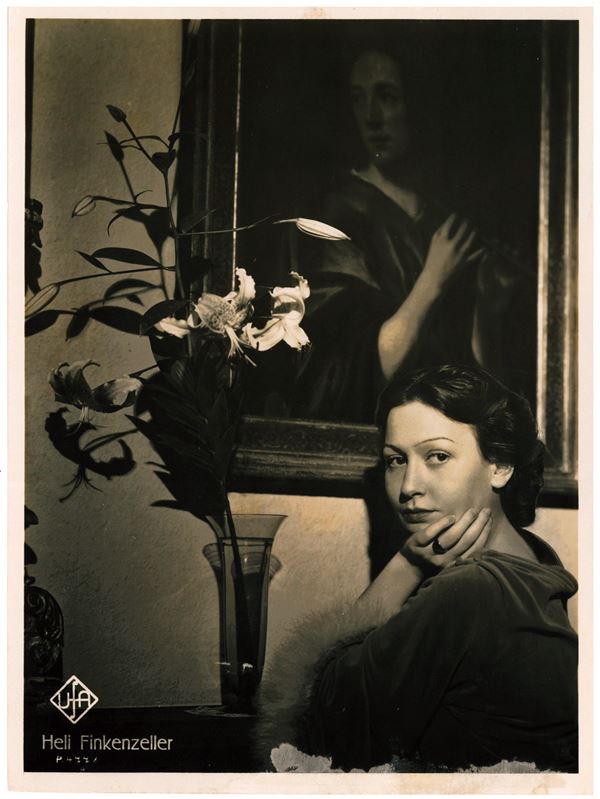 DUE FOTOGRAFIE DI SCENA CINEMA TEDESCO, 1937