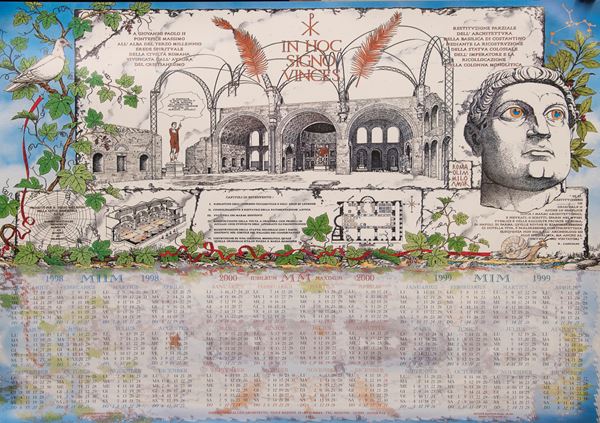 POSTER RESTAURO BASILCA DI COSTANTINO DI SANDRO MACCALLINI