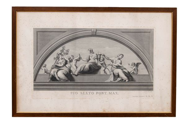 INCISIONE DA GIOVANNI VOLPATO DI RAFFAELLO MORGHEN